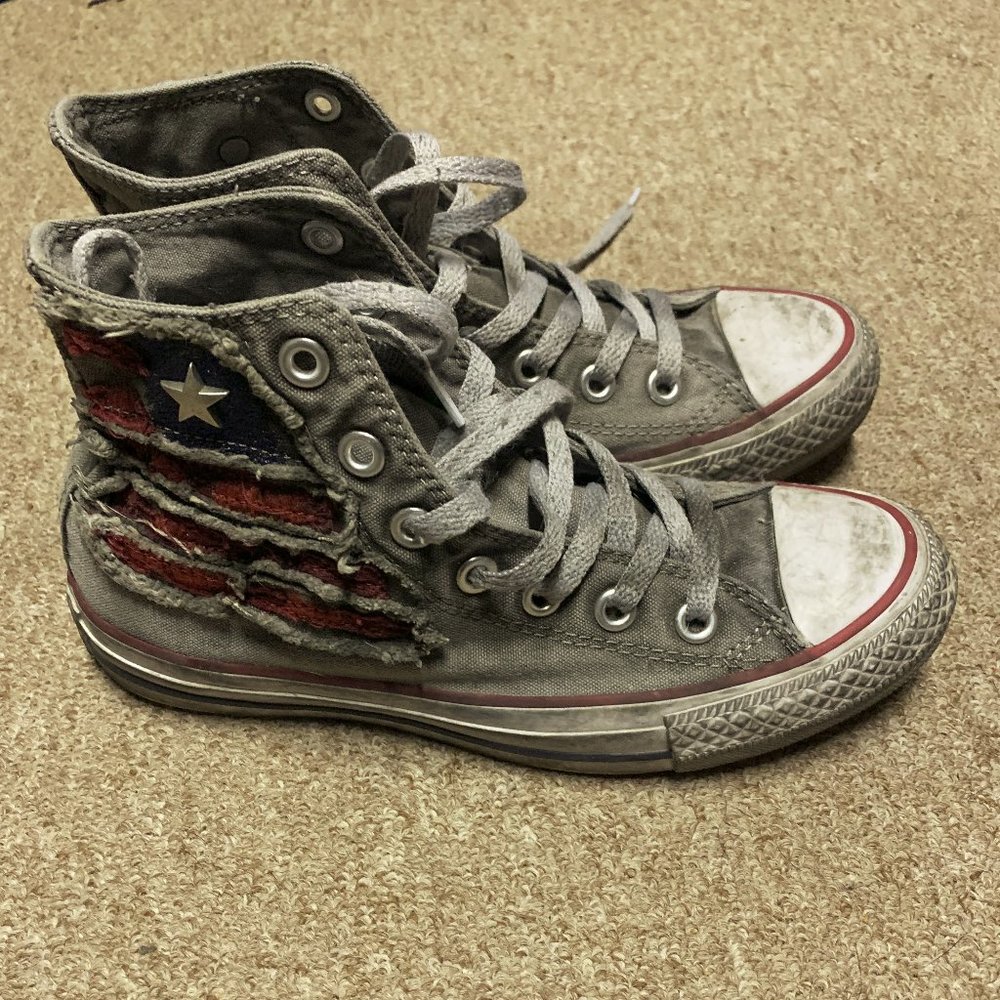 Distressed Converse Chuck Taylor Americana